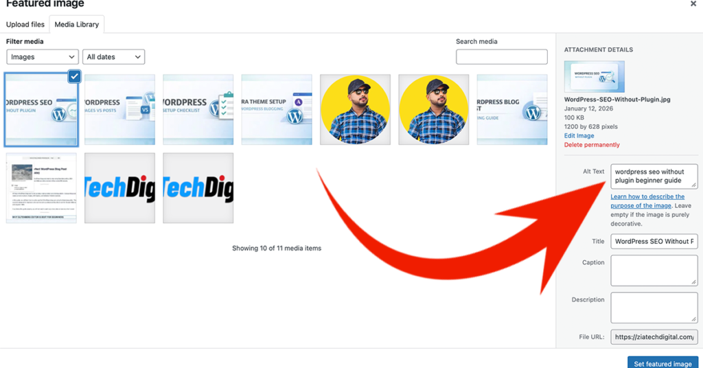 WordPress SEO without plugin explained step by step